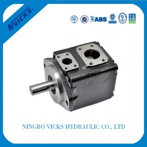 T6 Series Single Pump Hydraulic Vane Pump kanggo Mesin Pemurnian