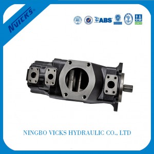 T6 Series Trible Hydraulic T6DCC T6EEC for Marine vingepumpe