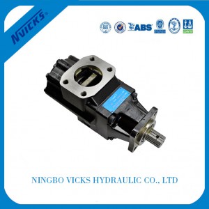 T6GCC Series Ob Chav Pump Ob Chav Vane Pump rau Tsheb