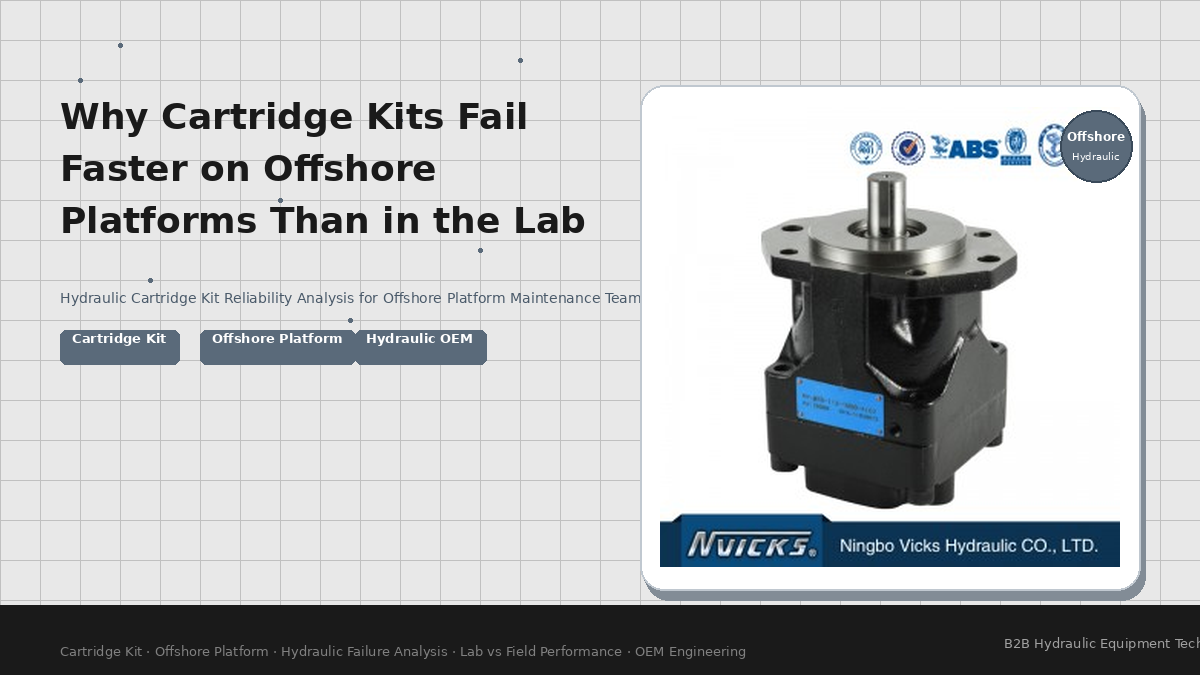 Why Cartridge Kits Fail Faster on Offshore Platforms Than in the Lab