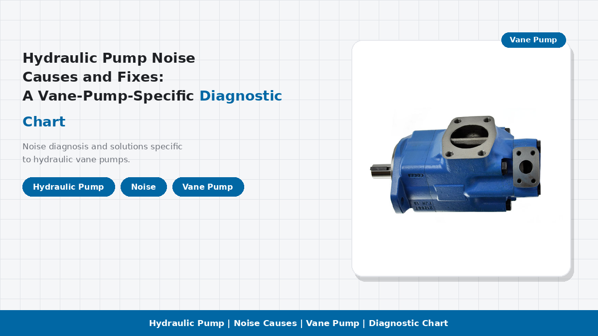 Hydraulic Pump Noise Causes and Fixes: A Vane-Pump-Specific Diagnostic Chart