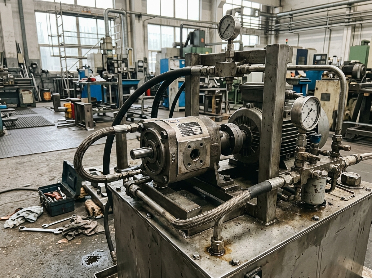 Which Hydraulic Gear Pump Is Suitable for High-Pressure Industrial Power Units?